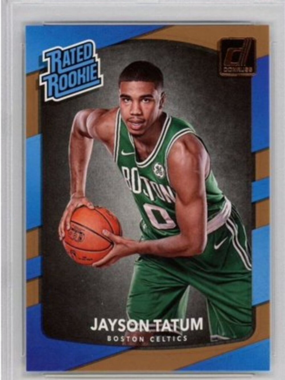 2017-18 Panini Donruss Jayson Tatum #198 Rookie RC NBA Champion